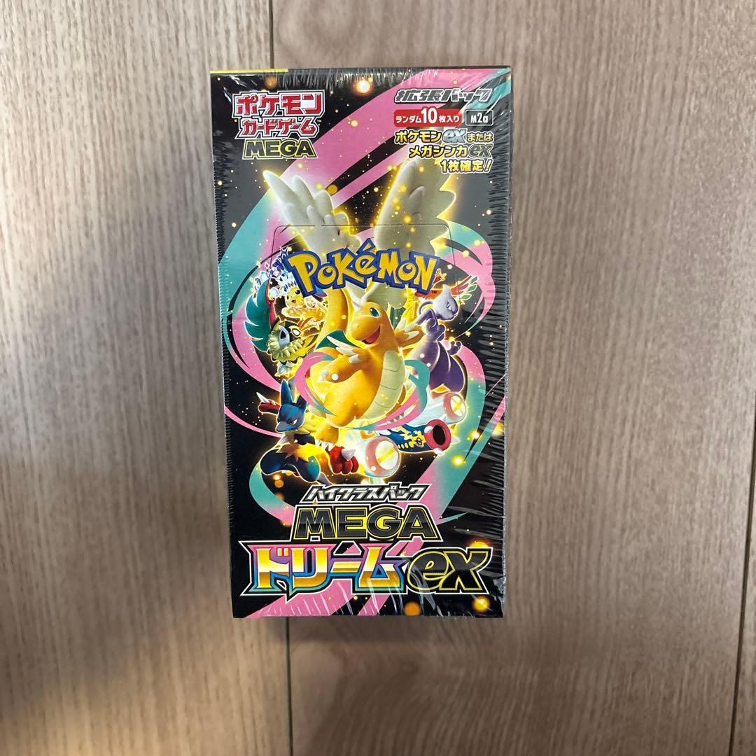 シュリンク付 ポケモンカードゲーム MEGA ドリームEX ボックス - メルカリ