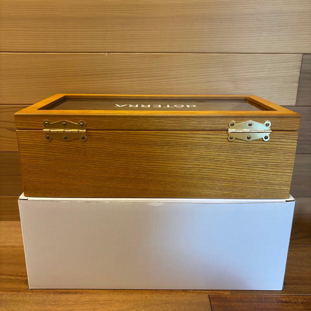 新品未使用✨】dōTERRA 木製ウッドボックス50本収納