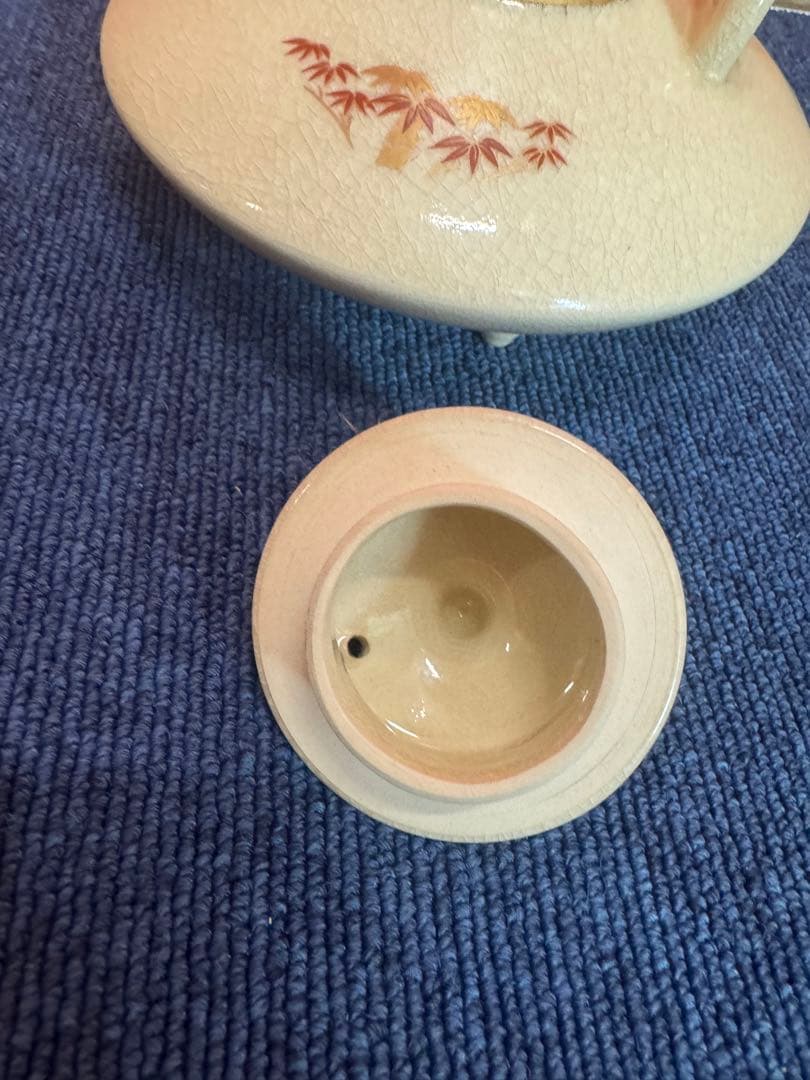 1977 薩摩焼 茶器セット 急須1客 湯呑3客