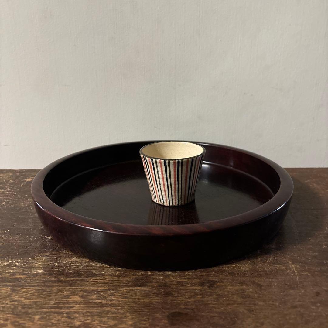 麦藁手蕎麦猪口⑤瀬戸 十草 美濃 古道具 青山二郎 白洲正子 古民芸