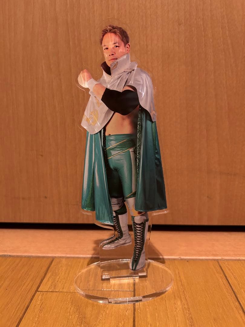 潮崎豪　全日本プロレス ノア　noah ajpw アクスタ　直筆サイン入り