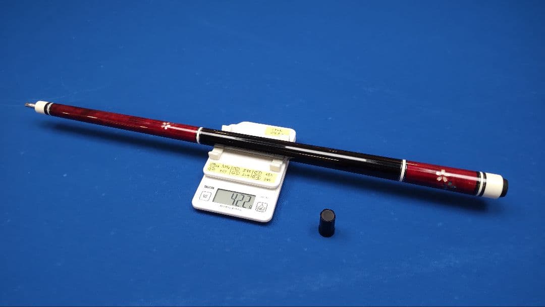 新品　ビリヤード　キュー　桜　インレイ　ラジアルジョイント （別色グレーあり）