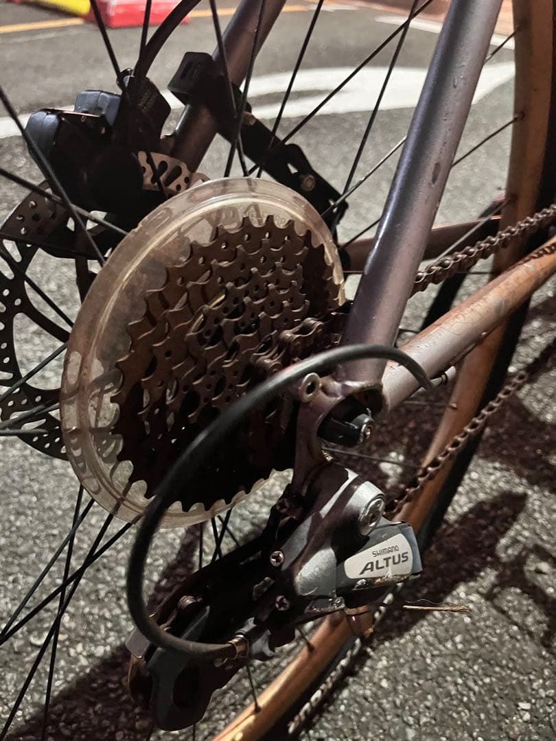 りゅうのすけ【ジャンク】Fuji Feather CXFクロスバイク