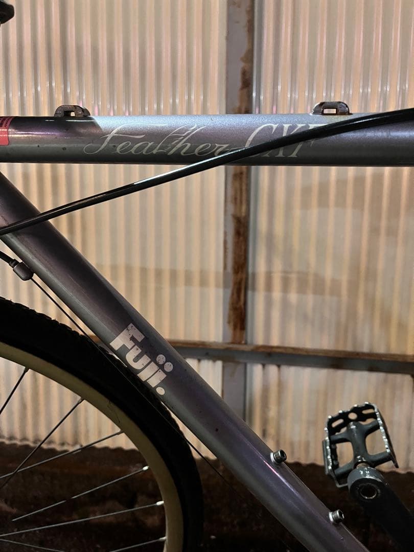 りゅうのすけ【ジャンク】Fuji Feather CXFクロスバイク