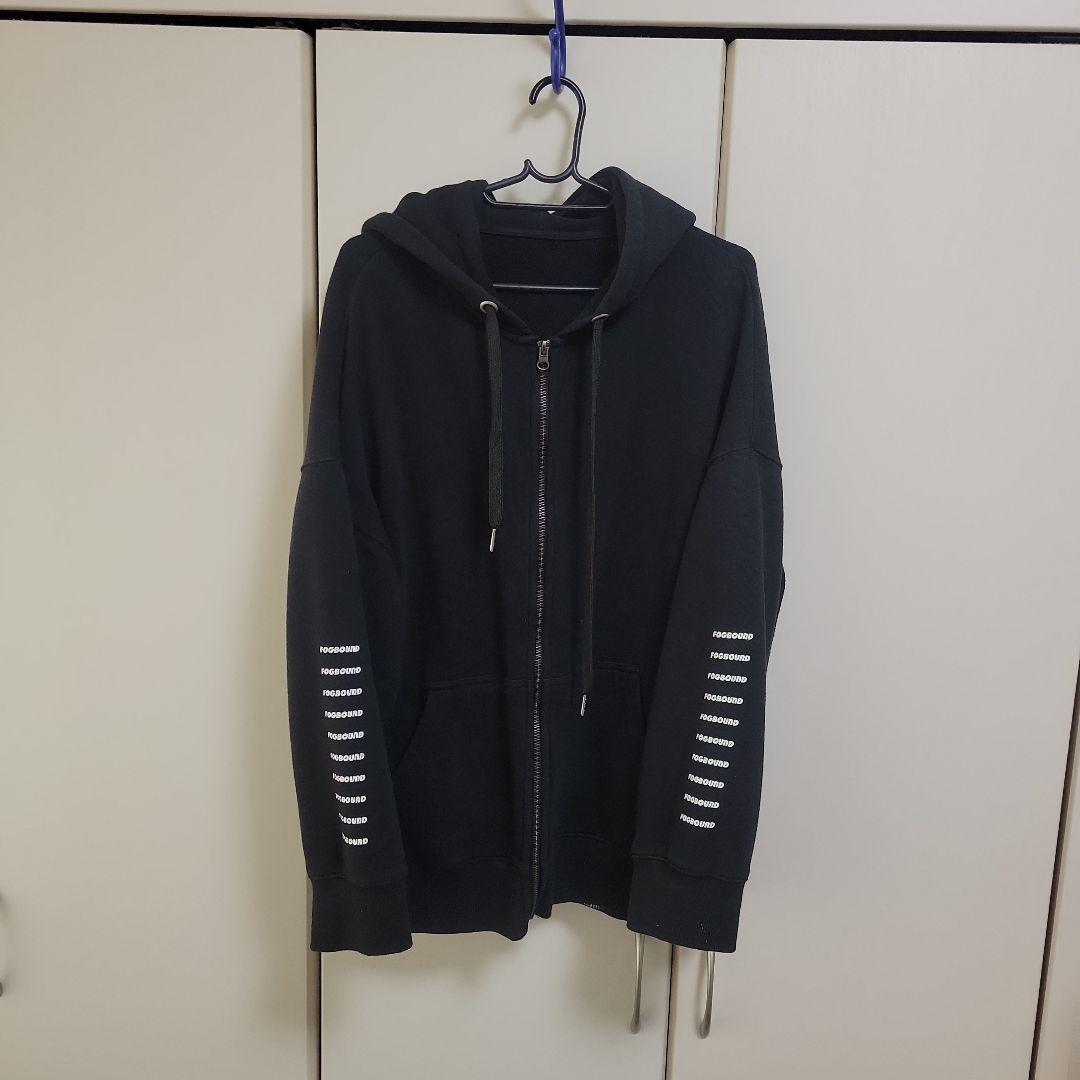 FOGBOUND 2017 TOUR Lサイズ ブラックジップフーディ