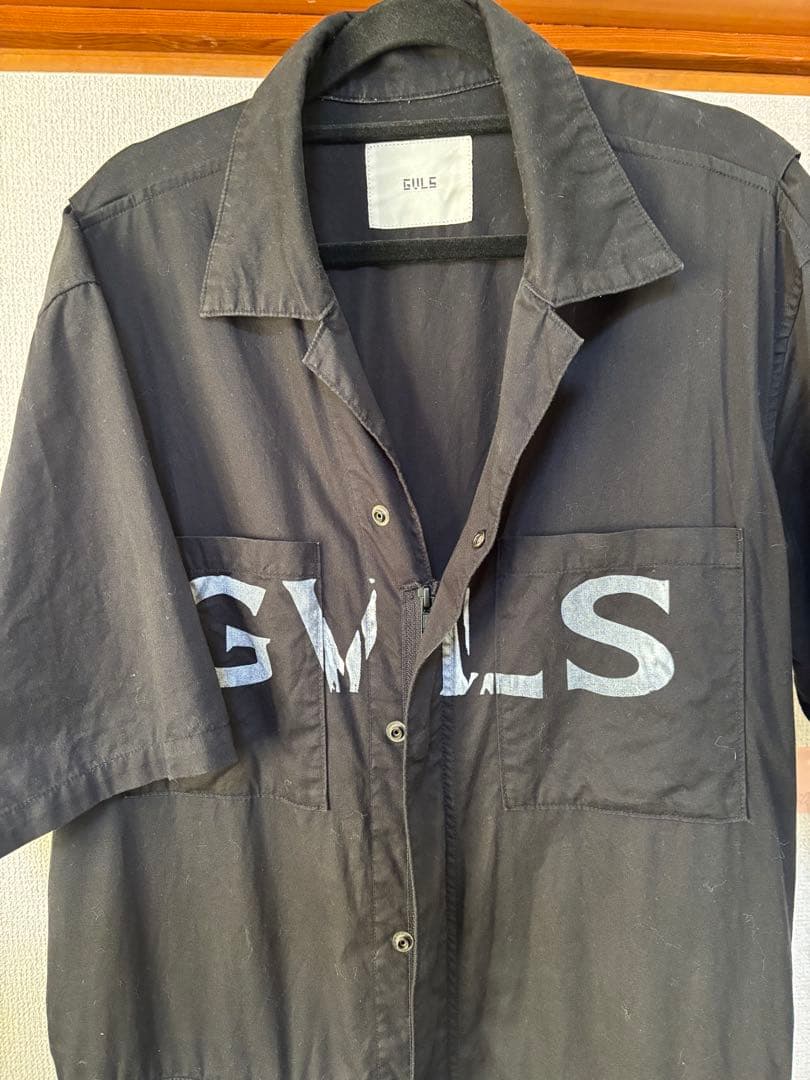 GVLS2025SS ジャンプスーツ　BLACK サイズL