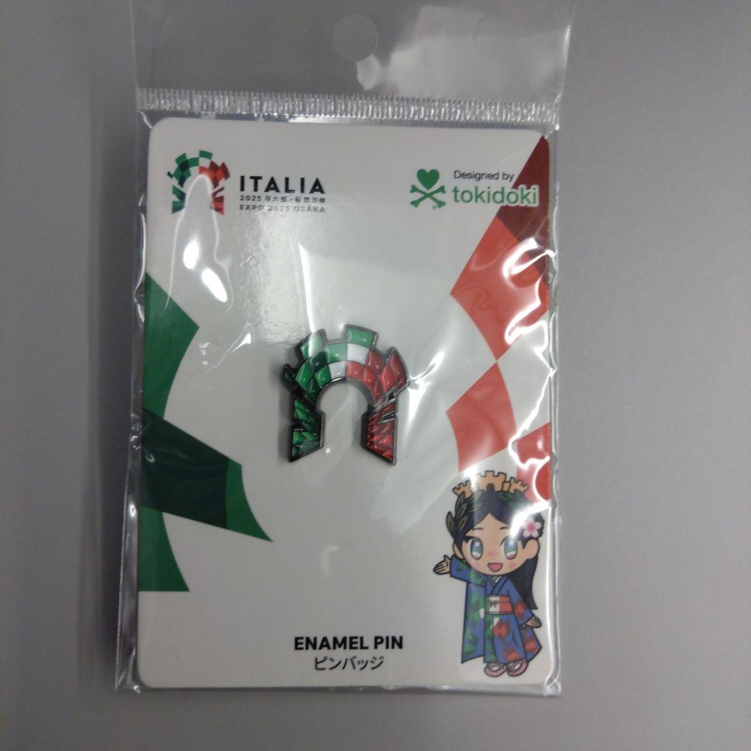万博EXPO2025 イタリアパビリオン イタリア館限定 公式ピンバッジ