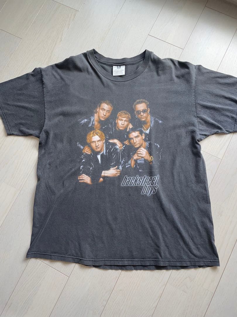 Backstreet boys バレンシアガ元ネタ 当時物Tシャツ
