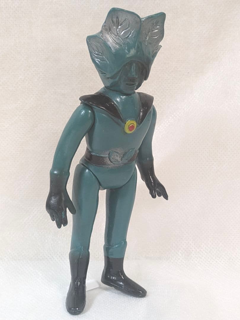 愛の戦士レインボーマン 萬年社ダッシュ4 草木の化身 ソフビ（約16㌢）当時物