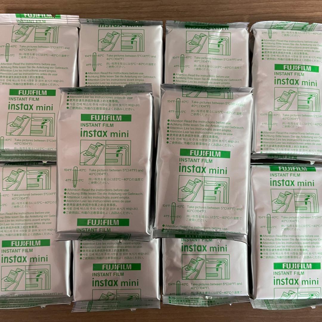 チェキフィルム 10パック 100枚 instax mini FUJIFILM チェキ カメラ
