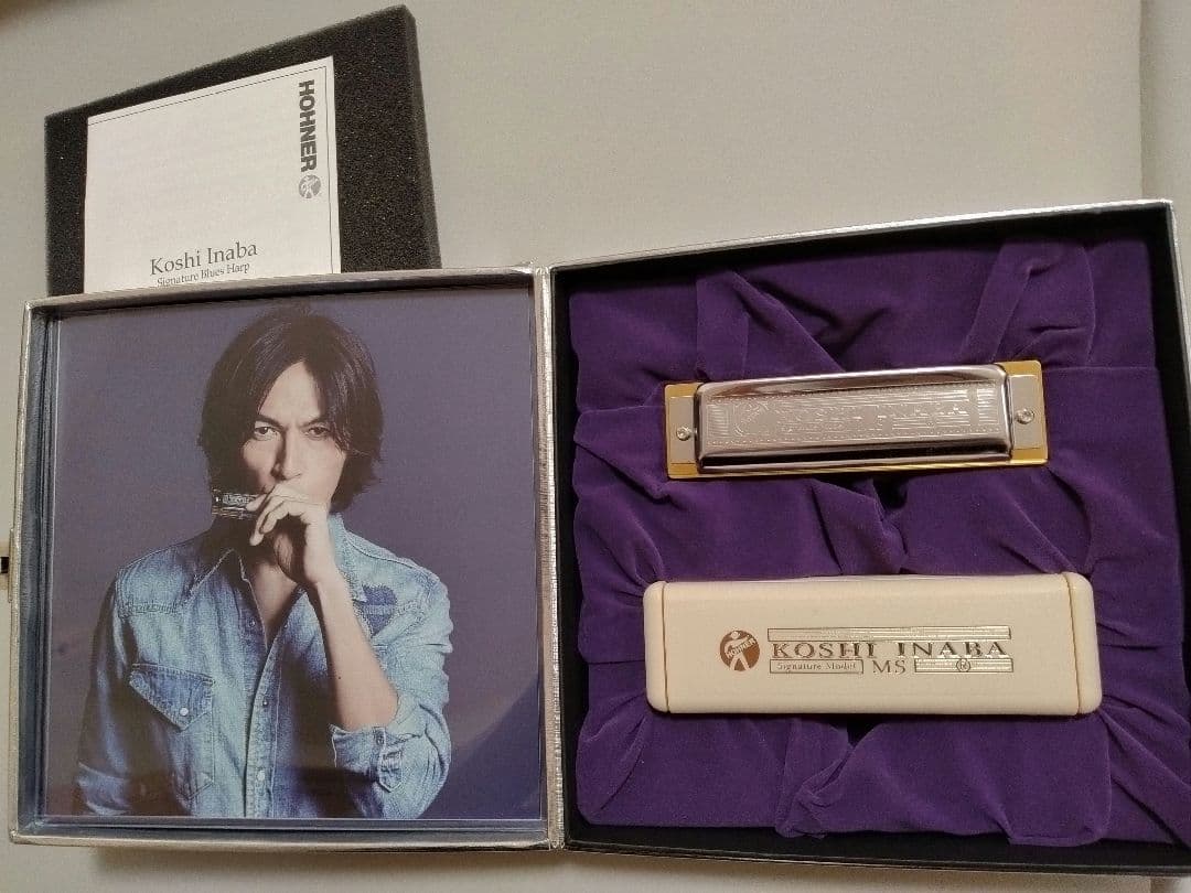 HOHNER B´z 稲葉浩志 シグネチャーブルースハープ ハーモニカ 限定品