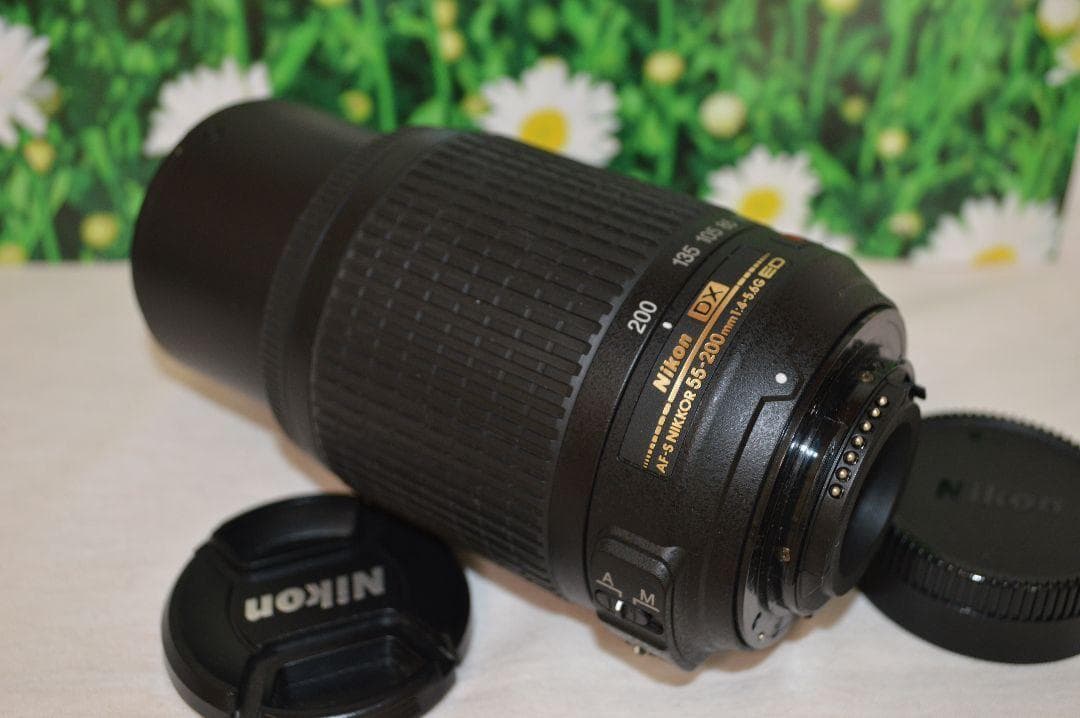 手振れ補正❤️Nikon AF-S 55-200mm VR❤️人気望遠レンズ❤️