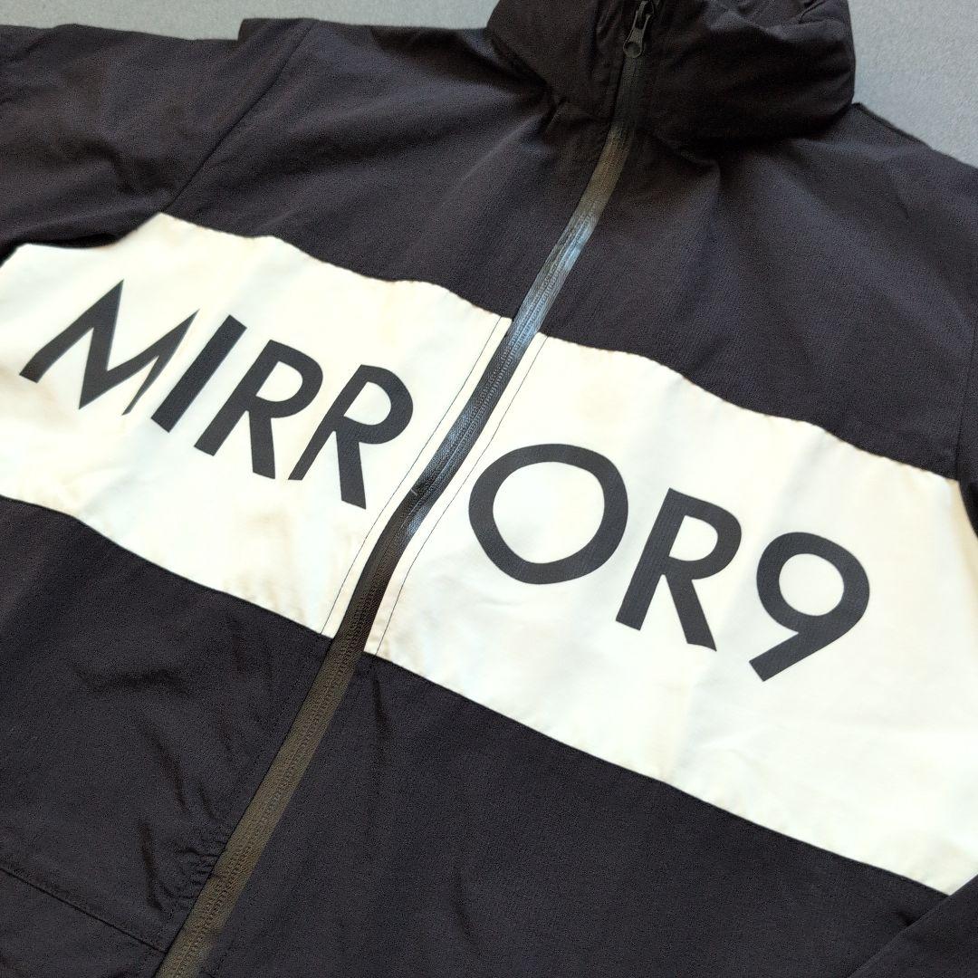 【未使用タグ付き】ミラーナインゴルフ　フルジップフーディワンピース　M 黒