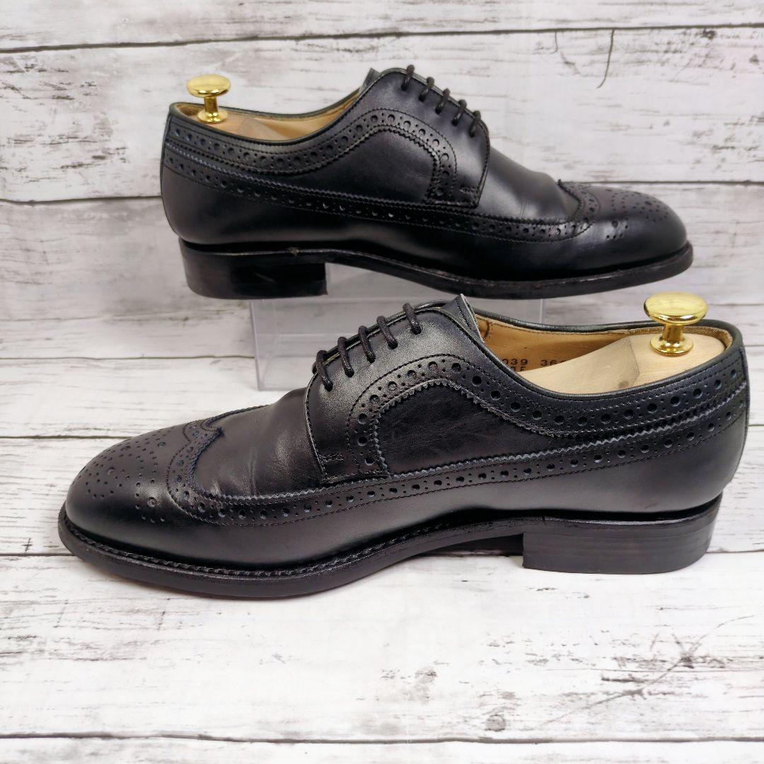 U*D様 【Berwick1707】バーウィック ウィングチップ ブラック 25