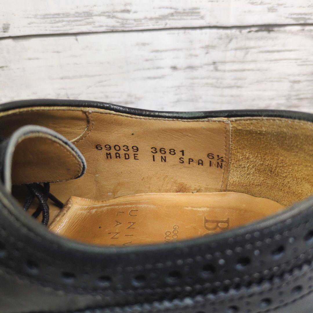 U*D様 【Berwick1707】バーウィック ウィングチップ ブラック 25