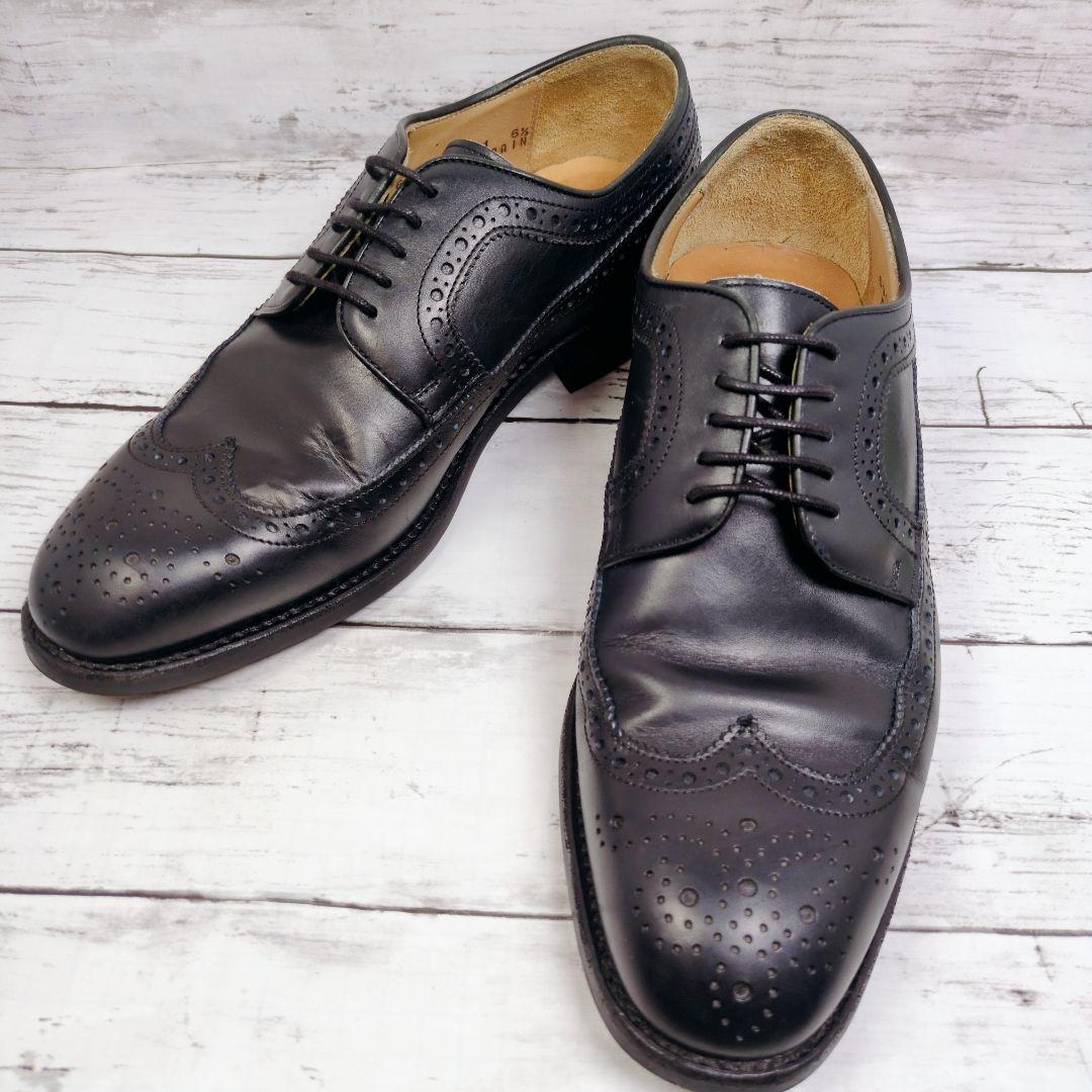 U*D様 【Berwick1707】バーウィック ウィングチップ ブラック 25