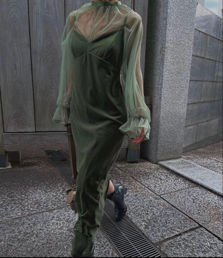 一度着用★ MANY WAY TULLE VEIL DRESS