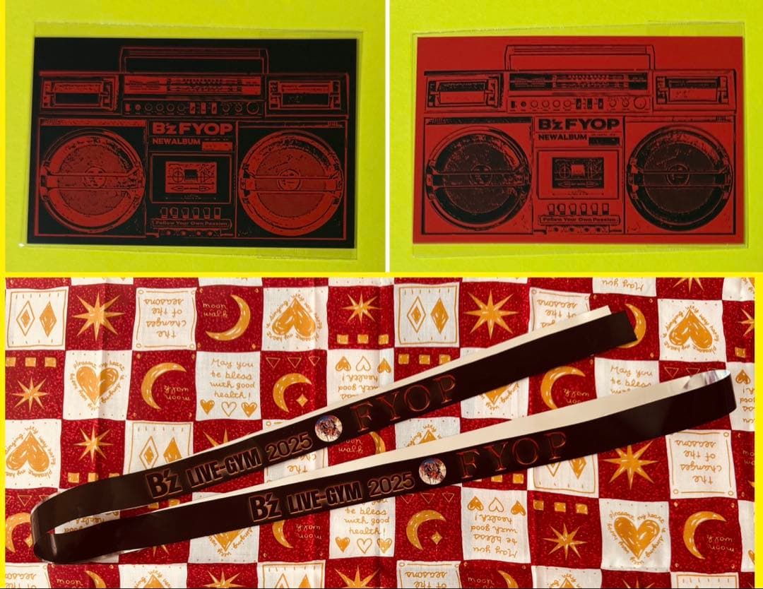 ✨貴重✨ B'z -FYOP-『直筆サイン色紙』おまけ付き❣️