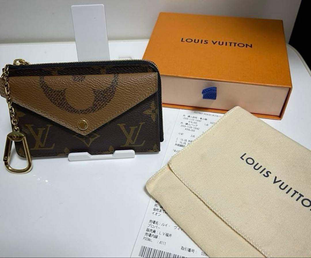 えむいー様ルイヴィトンポルト・カルト・レクトヴェルソ ケース 美品