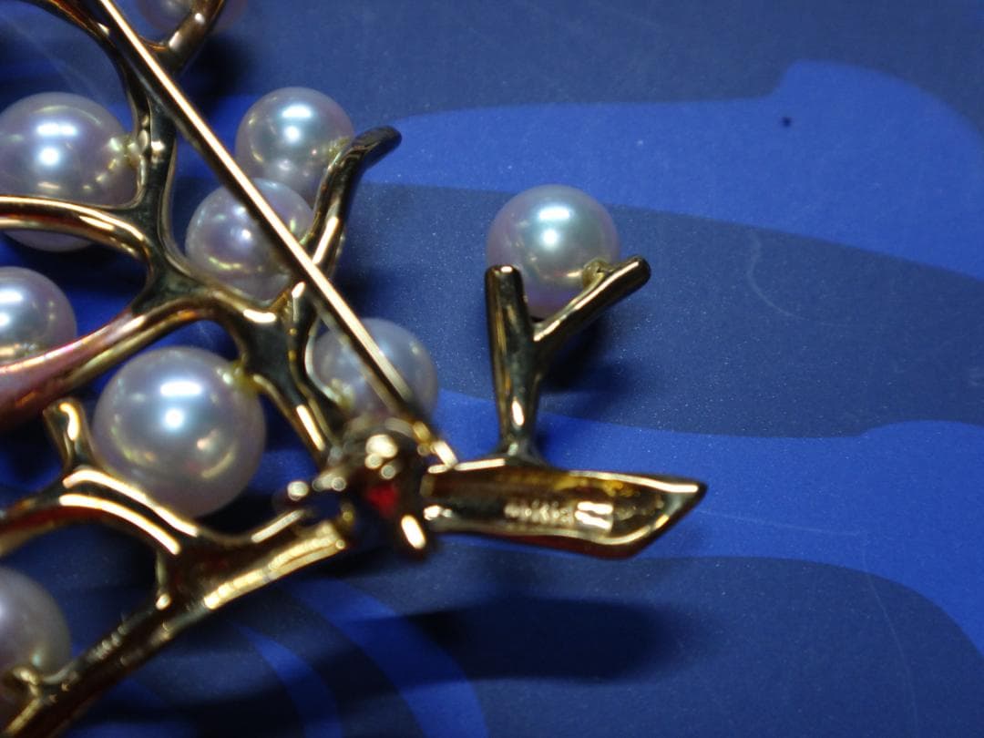 ミキモト MIKIMOTO K18ブローチ 幸福の木 ラージ Yumi2810様 2026年