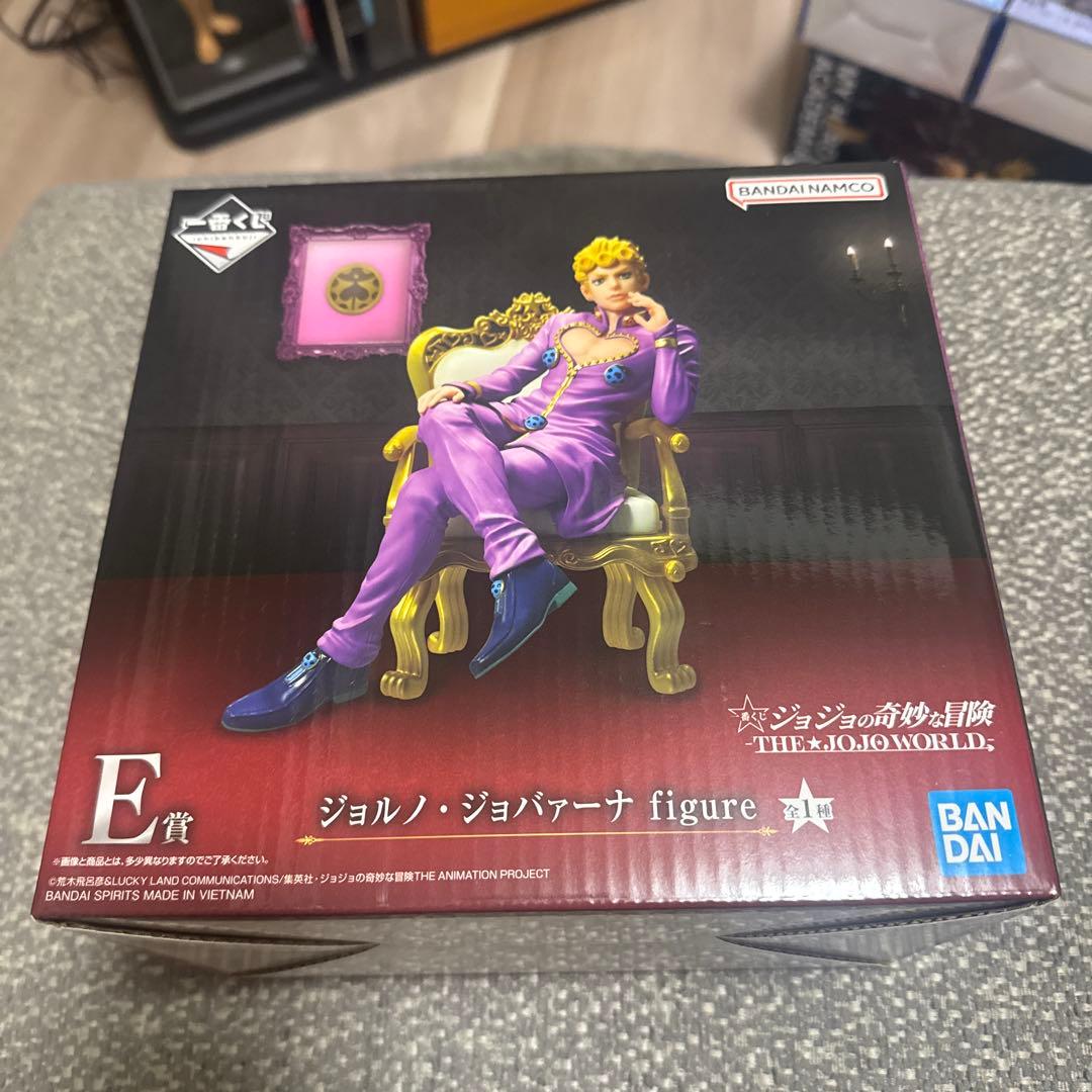 一番くじ ジョジョの奇妙な冒険 -THE☆JOJO WORLD- E賞 ジョルノ