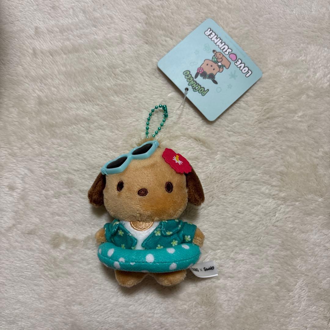 オリーブヤング オリヤン サンリオ 日焼け ポチャッコ ぬいぐるみ