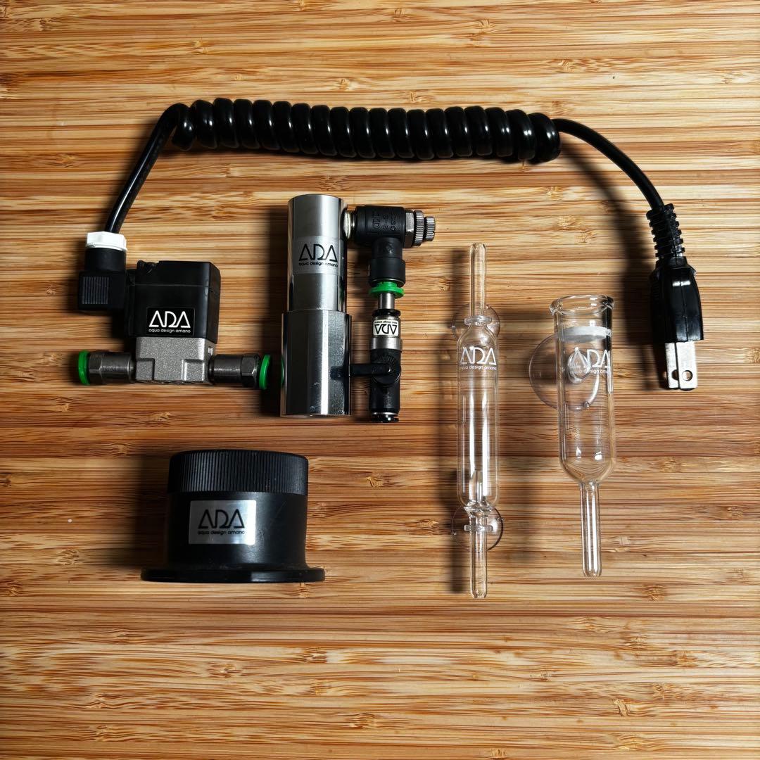 ADA】CO2レギュレーター、電磁弁