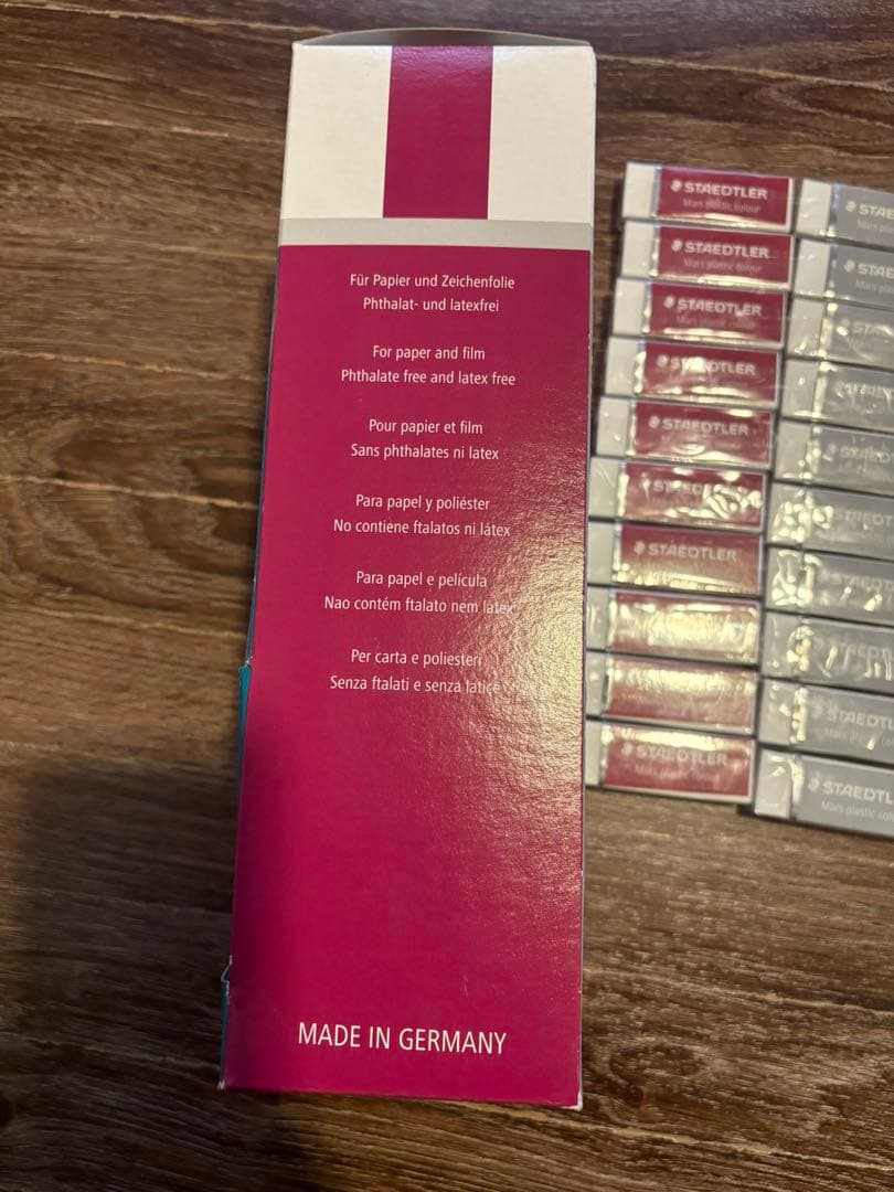 激レア】ステッドラー マルスプラスチック カラー 40個入りボックス