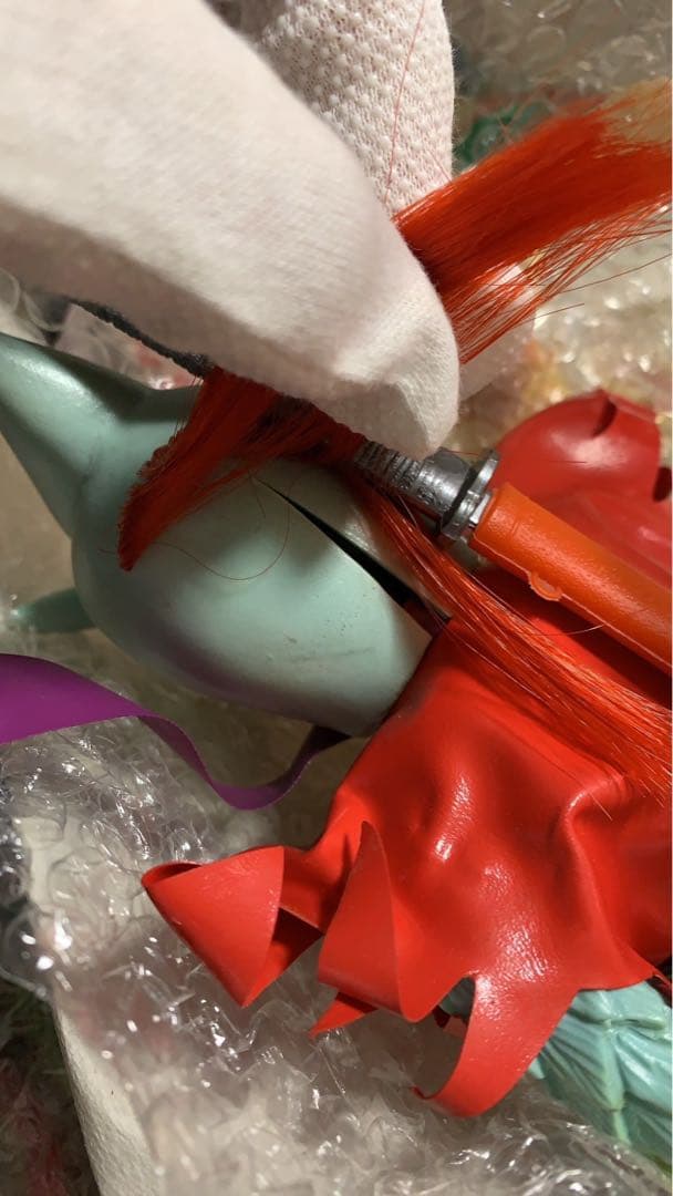 ⚠️変身忍者嵐　パチソフビ　無版権　面取れ　スタンダードサイズ　ソフビ　昭和レトロ