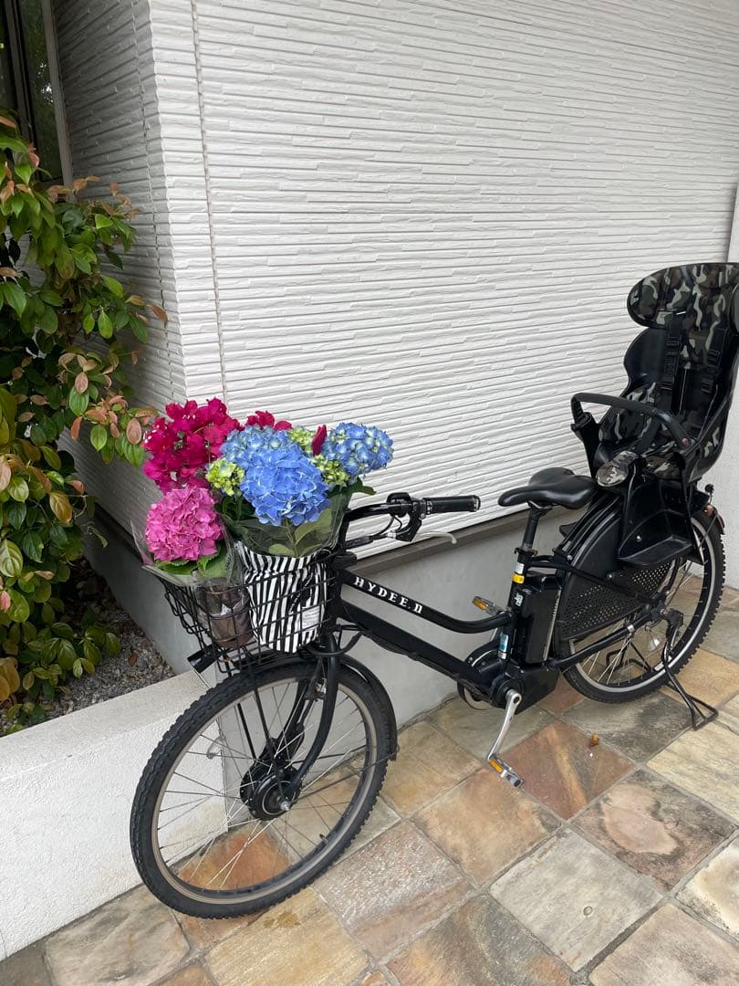 HYDEE II 電動アシスト自転車 チャイルドシート付き 子供乗せ