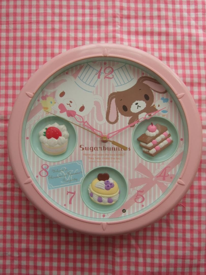 希少・レア☆シュガーバニーズ からくり時計 サンリオ