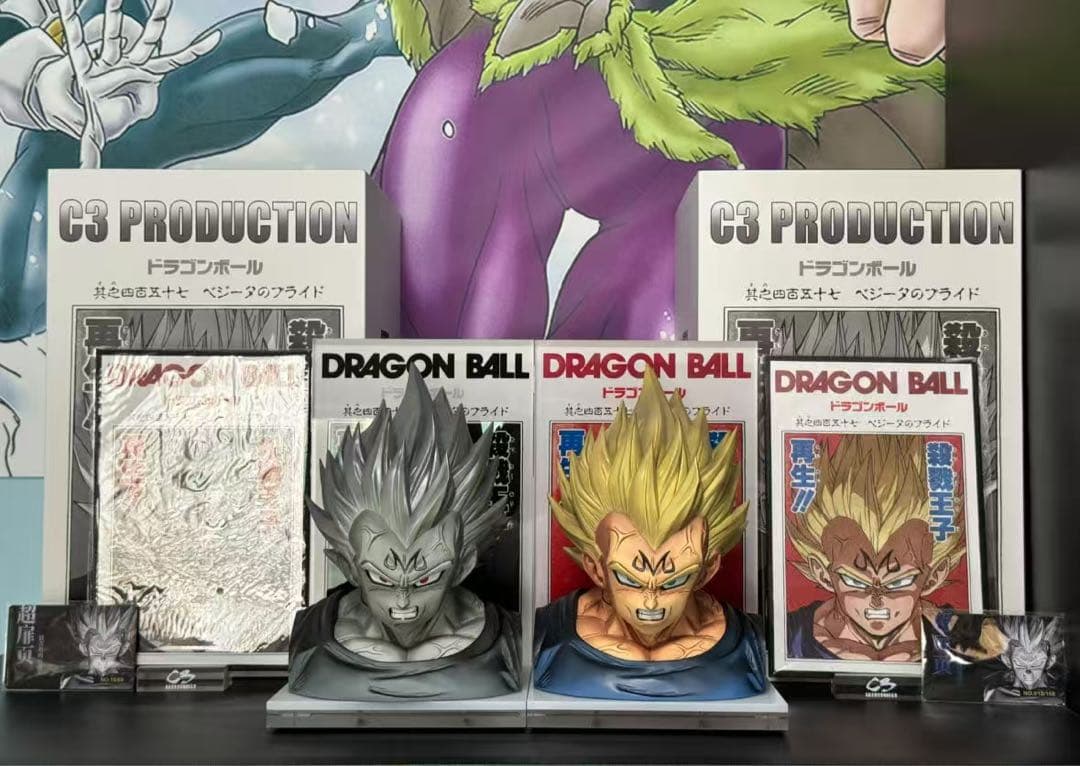 ドラゴンボール ベジータ ガレキ ガレージキット スタチュー X①①①