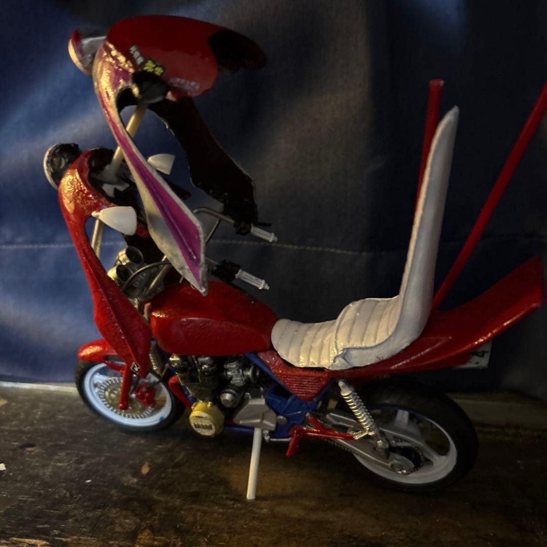 1/12族車ぶち上げ仕様ゼファー400ジャンク俺のマシン旧車會