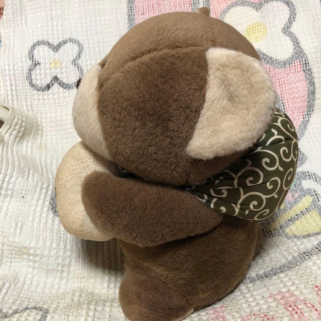 ハニートイズ　クマジロー　約32cm 大きなぬいぐるみ　中古品 昭和レトロ