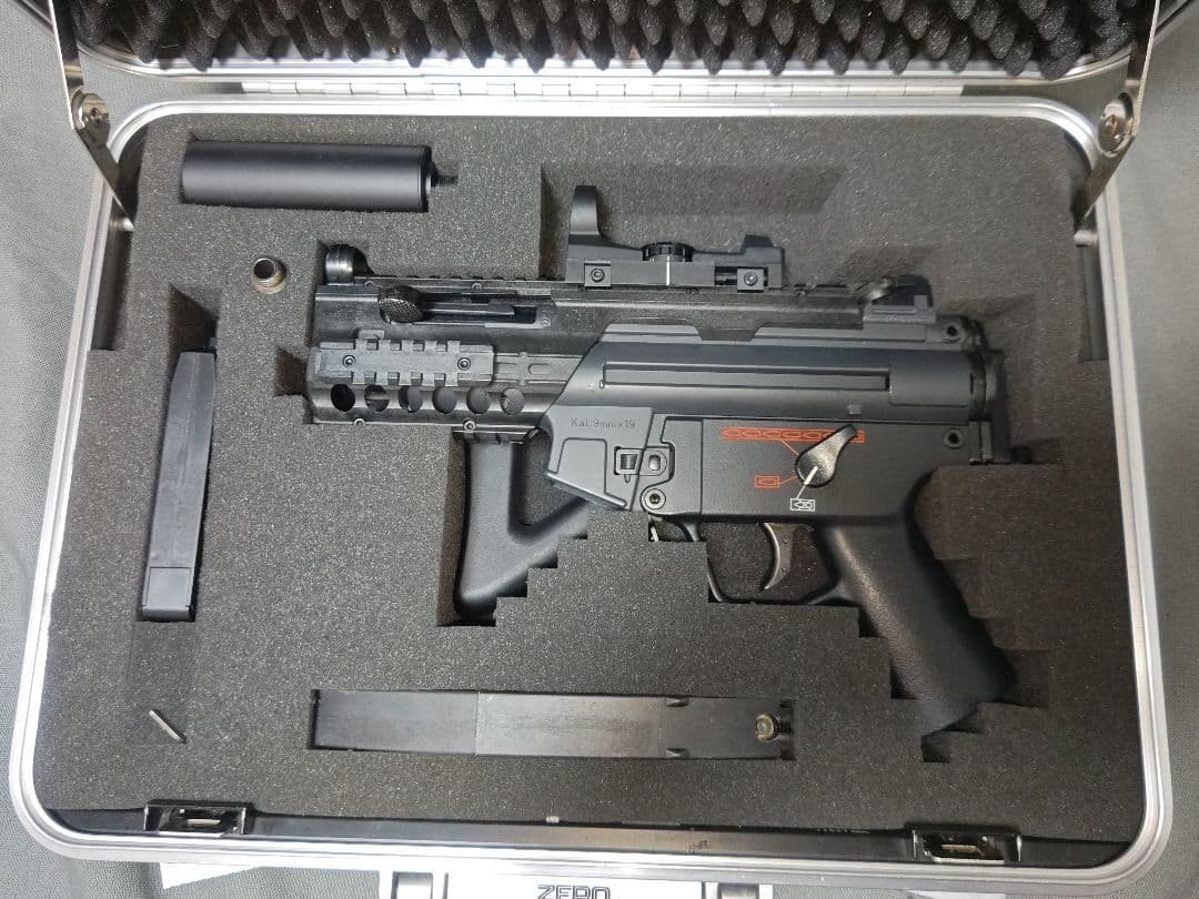 最終価格 マルゼン GBB MP5KA4 CQBカスタム ゼロハリケース付き
