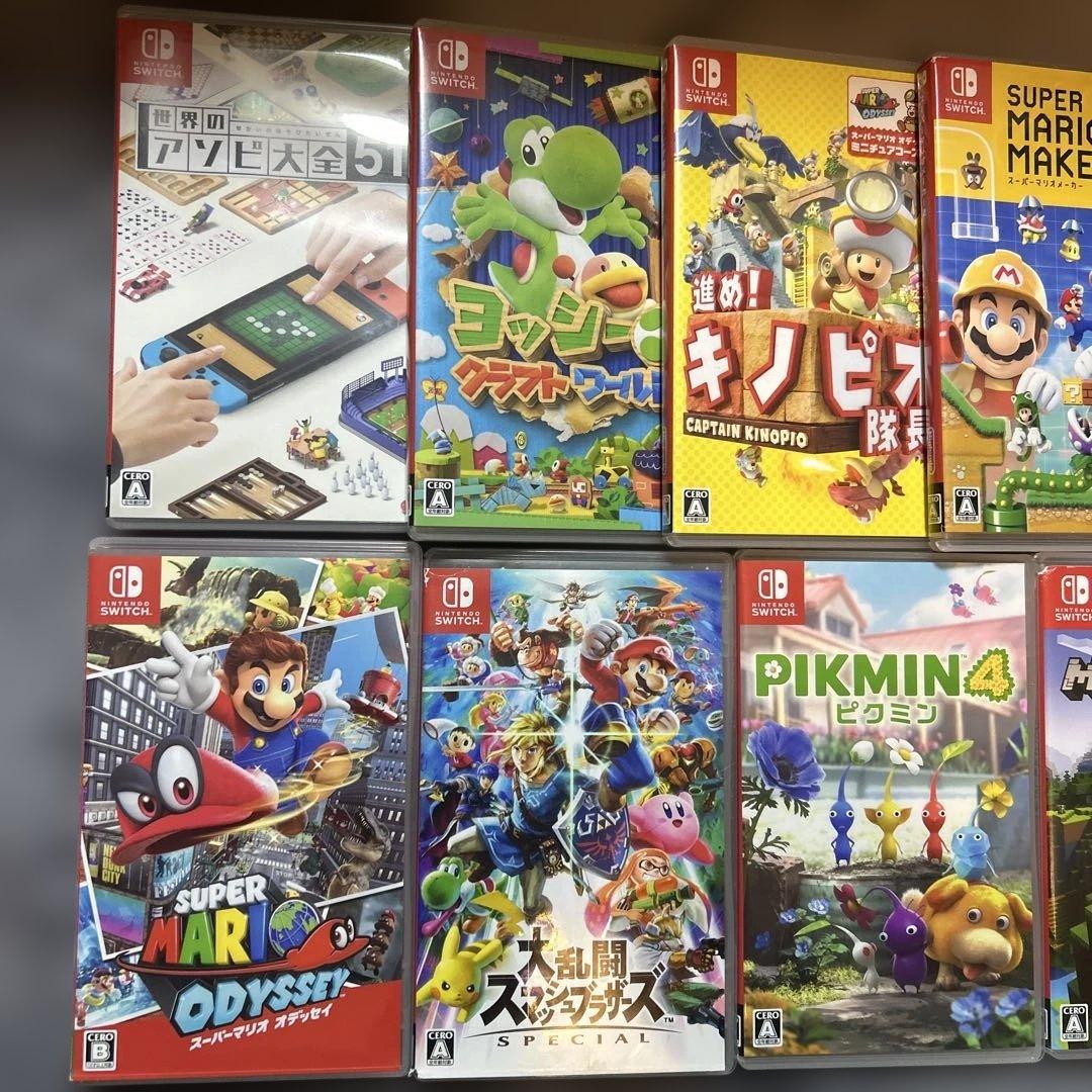 Nintendo Switch ゲームソフト　10種セットまとめ売り！