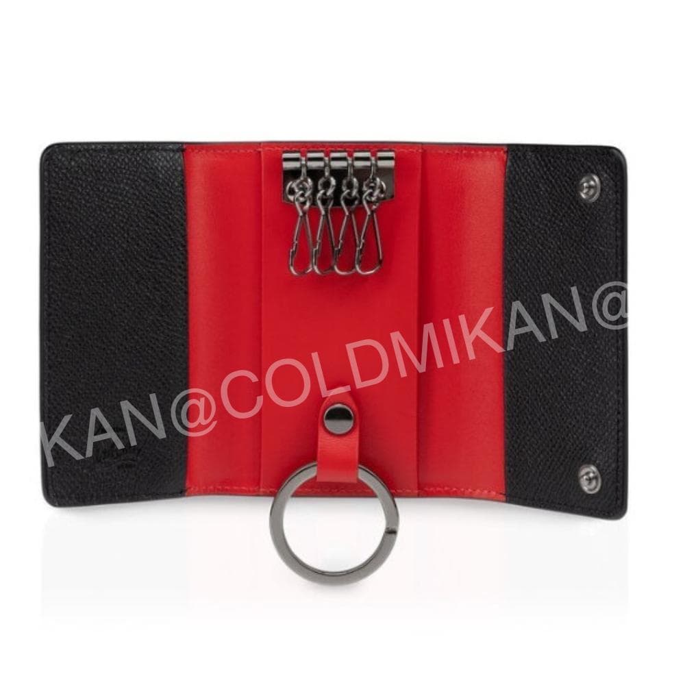 新品/未使用】Christian ルブタン キーケース/リング ブラック - メルカリ