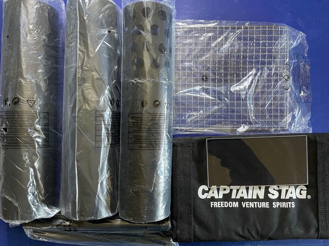 CAPTAIN STAG KaMaDo 薪ストーブ　（温度計付き）