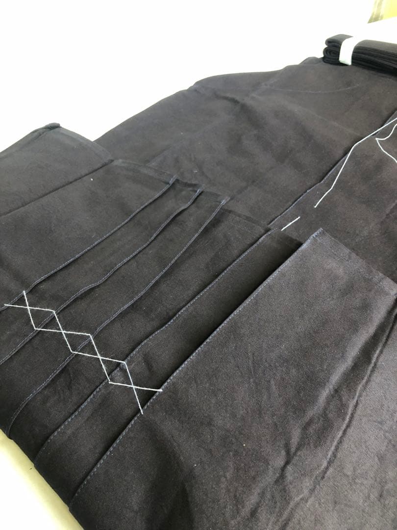 新品　剣道　WASH加工　正藍染　10000番　袴　27号