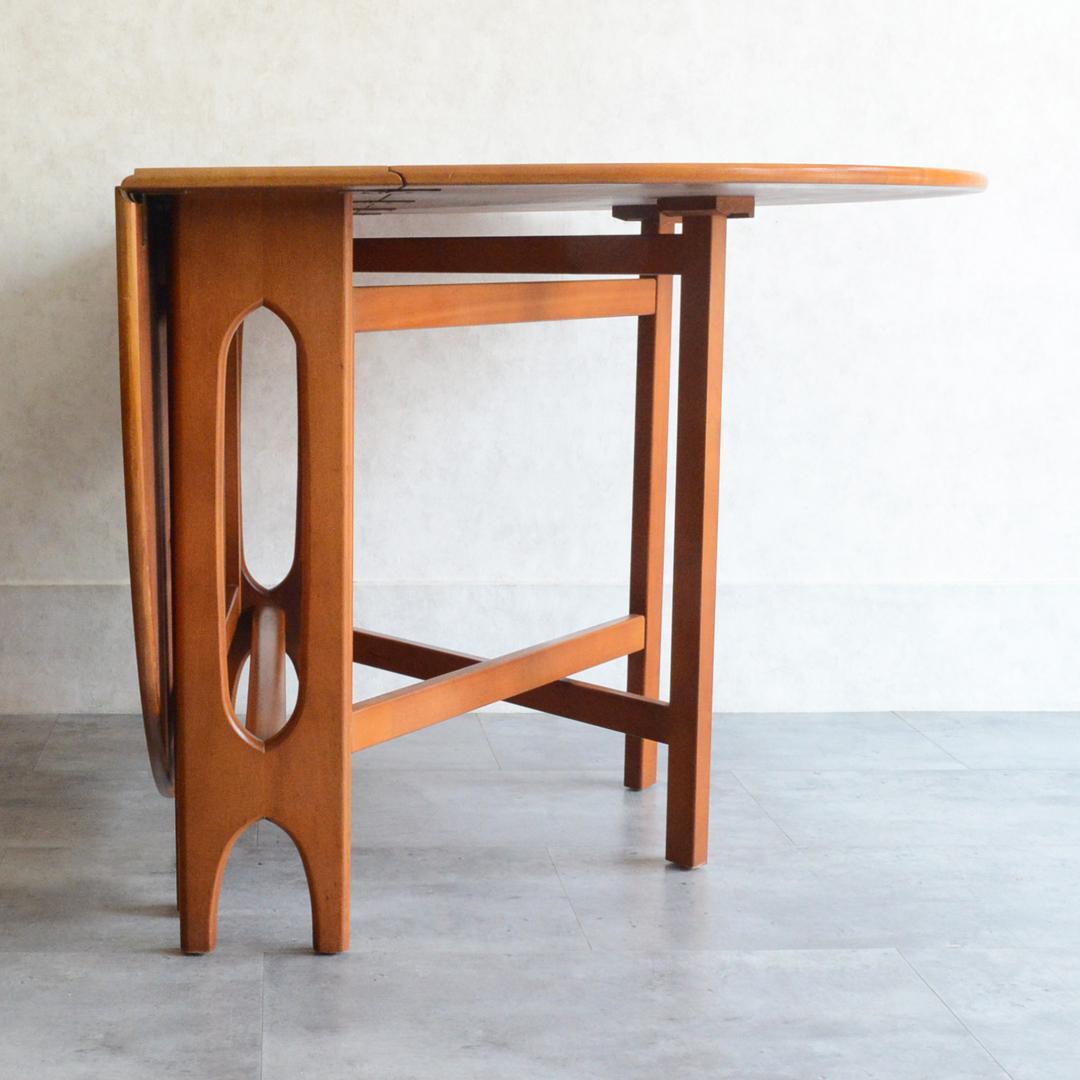 Jentique ヴィンテージ ゲートレッグ ダイニングテーブル オーバル