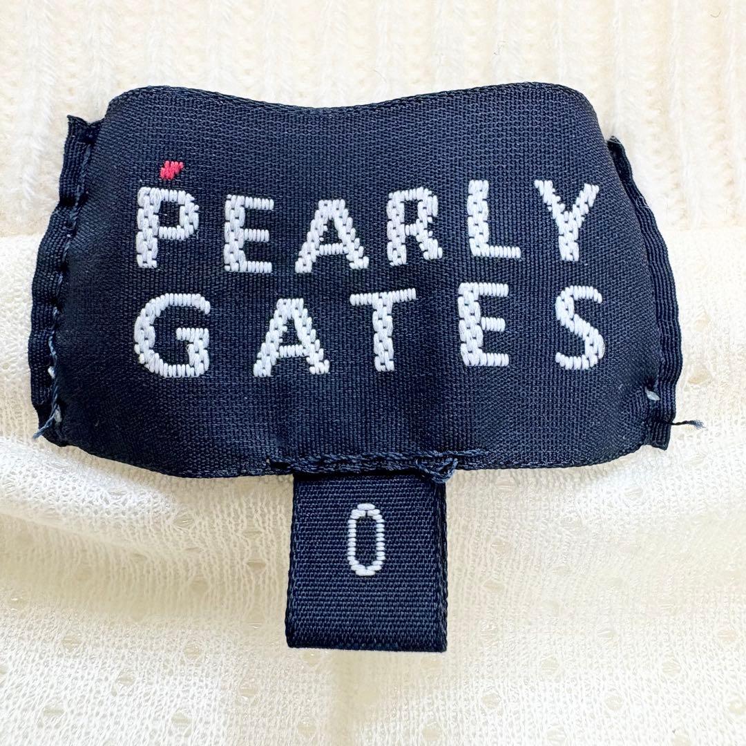 【極美品✨】パーリーゲイツ　ニットジャケット　ブルゾン　ジップアップ