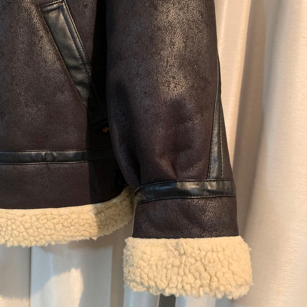 アルファ ムートンジャケット Mサイズ ALPHA INDUSTRIES