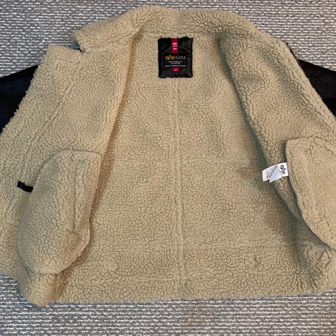 アルファ ムートンジャケット Mサイズ ALPHA INDUSTRIES