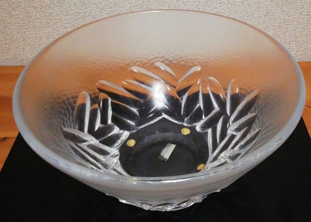 佐々文夫作 HOYA クリスタル ガラス 水指 共箱 茶道具 - メルカリ