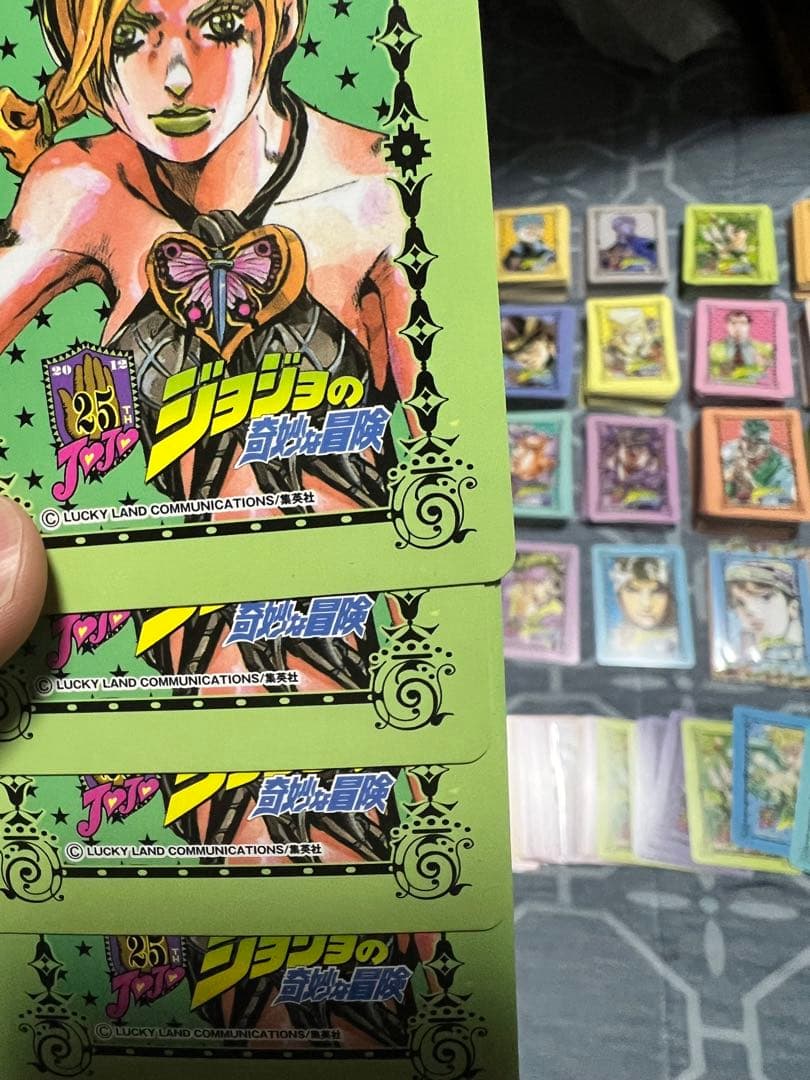 ジョジョ　25周年　メモリアルカード