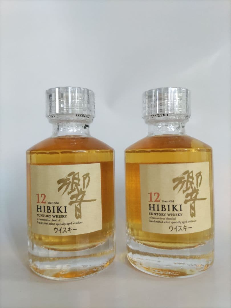 響HIBIKI 12年 Aged 12 years ウイスキー50mlミニボトル
