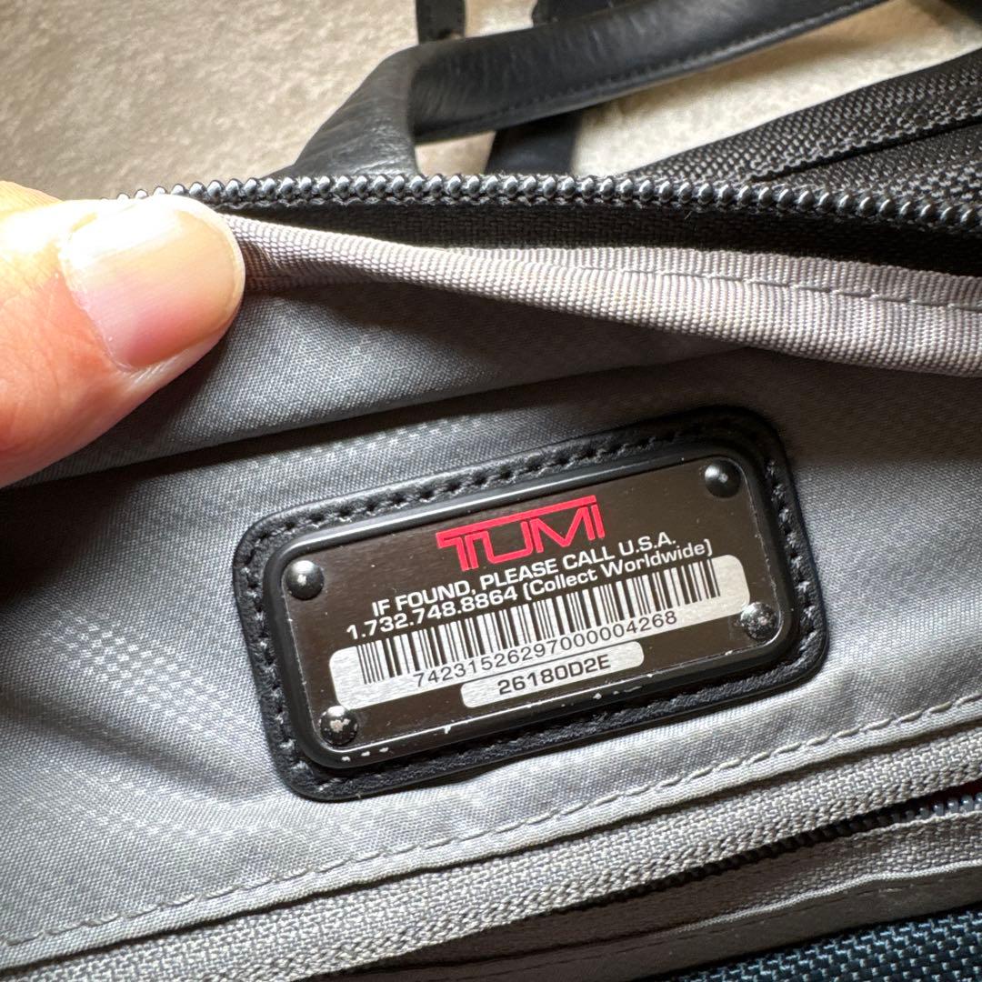 美品　トゥミ　TUMI ビジネスバッグ　3way ブラック　26180D2E