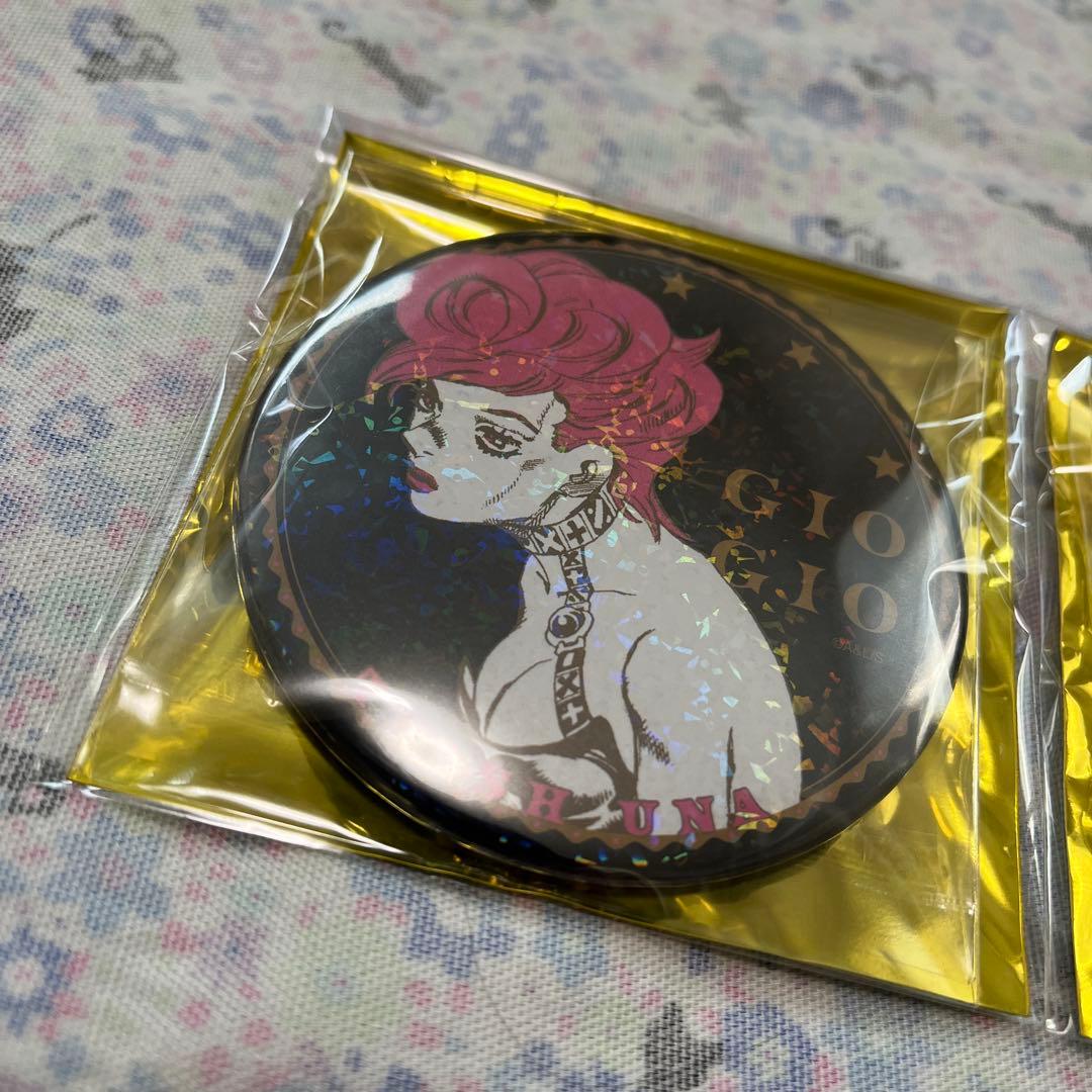 ジョジョ ジョジョワールド ホログラム缶バッジ ディアボロ トリッシュ