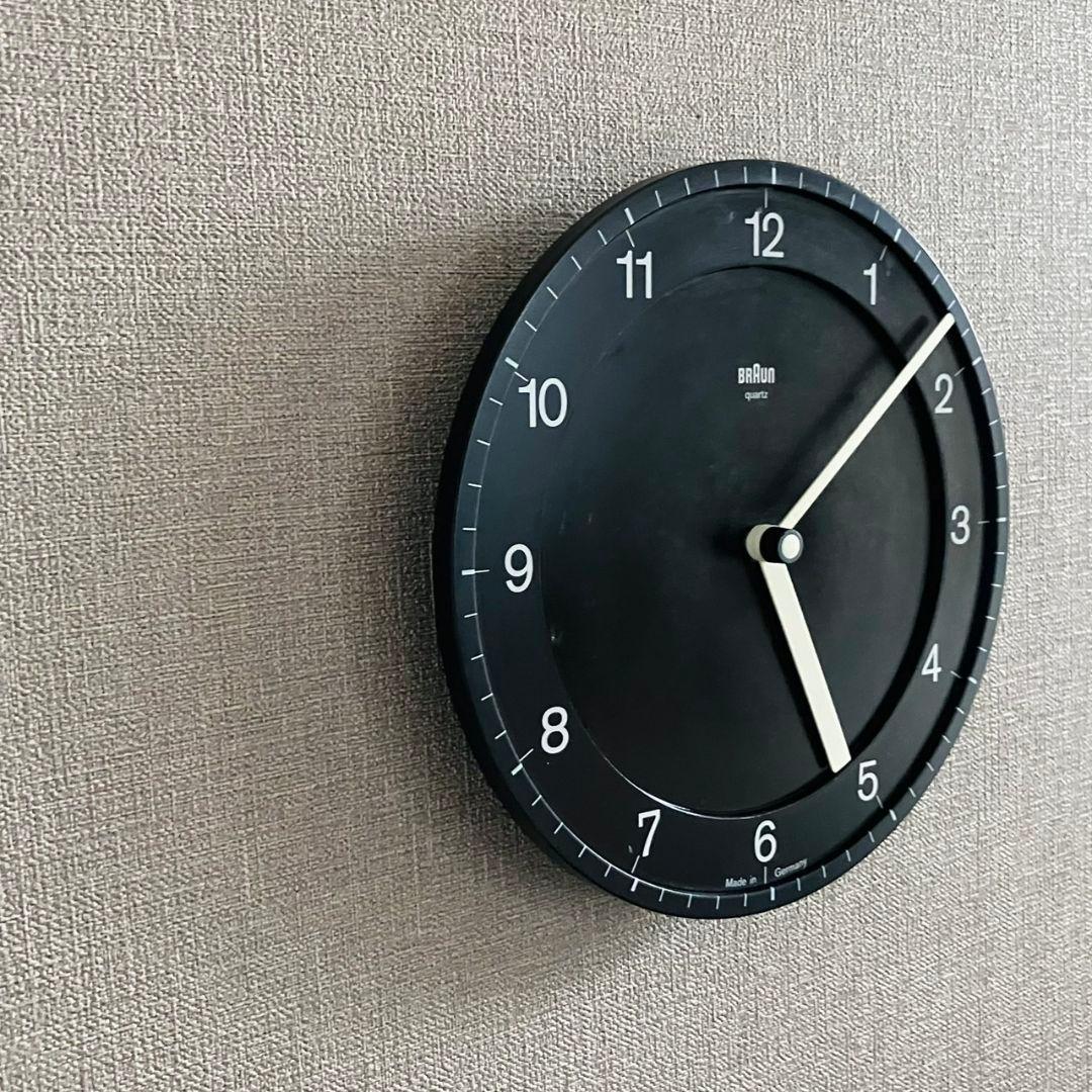 80S オリジナル BRAUN ABW30 TYPE 4861 ウォールクロック