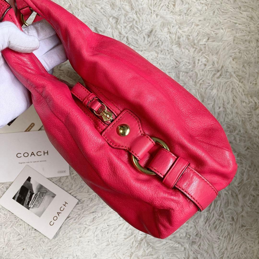 未使用保管品 coach vintage archive old hobo